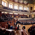 Graduation ceremony at the Sheldonian Theatre 