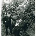 Figure 1. Howitt and Fison in Howitt’s garden in Gippsland, 1887. Copyright Centre for GippslandStudies pictures collection, Monash University Research 