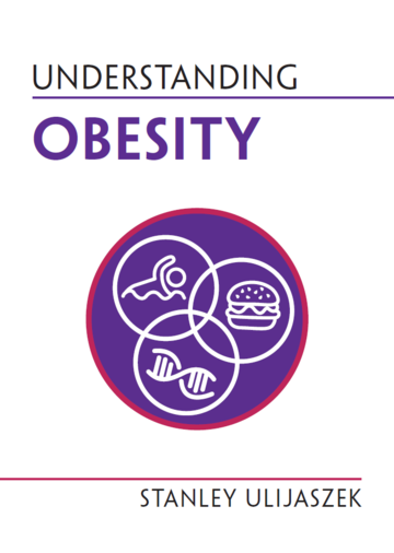 Understanding obesity understanding obesity front cover. Purple circle with venn diagram of activity, food and genes